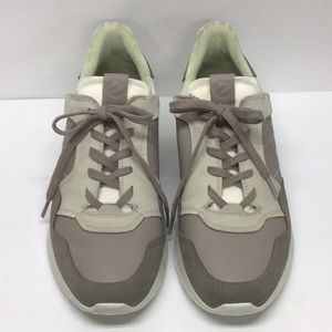 Ecco Men's NWOT Astir Lite Athletic Sneaker.  Gray with green.  Size 10-10.5 US